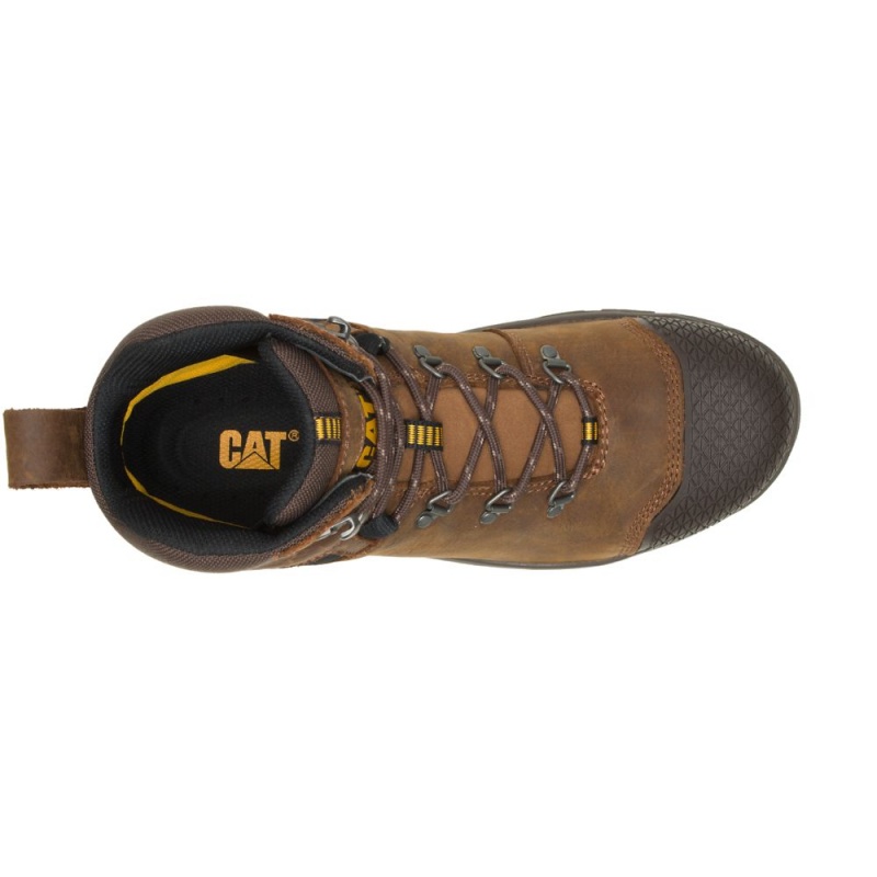 Caterpillar Accomplice X Waterdichte Steel Neus Werklaarzen Heren Bruin | CAT274-NL