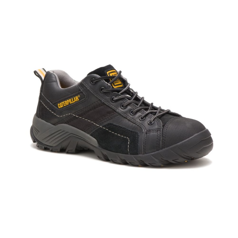 Caterpillar Argon Composite Neus Wandelschoenen Heren Zwart | CAT362-NL