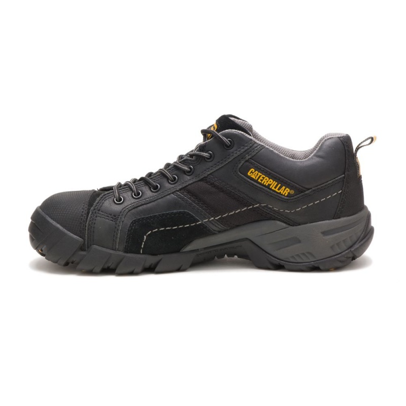 Caterpillar Argon Composite Neus Wandelschoenen Heren Zwart | CAT362-NL