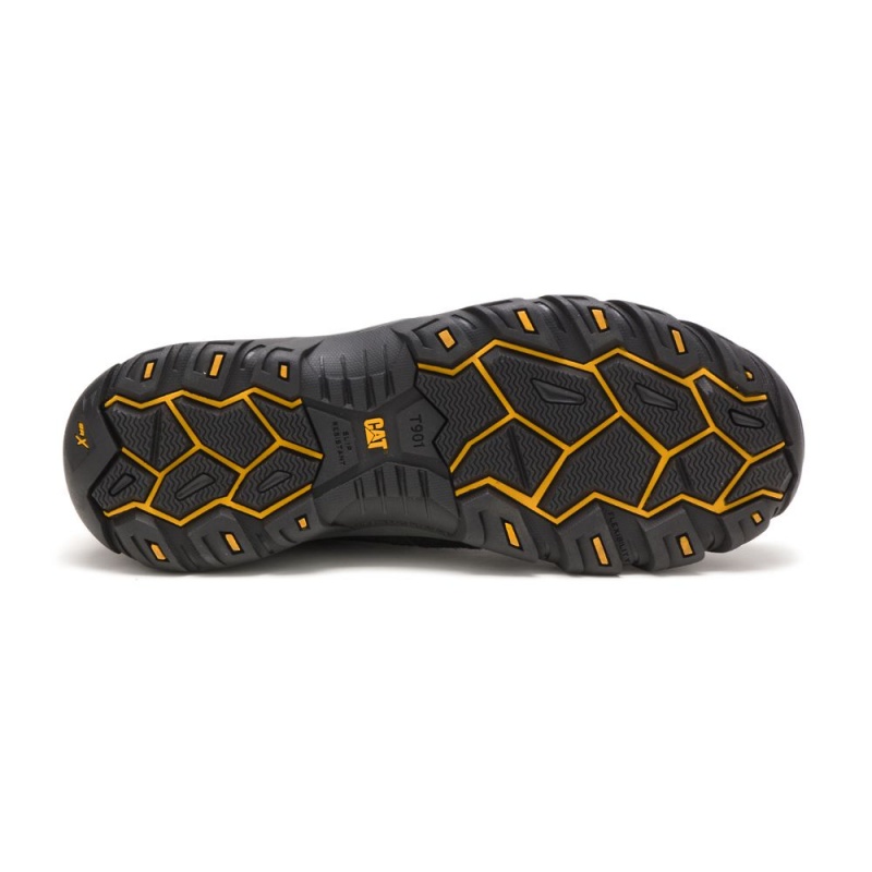 Caterpillar Argon Composite Neus Wandelschoenen Heren Zwart | CAT362-NL