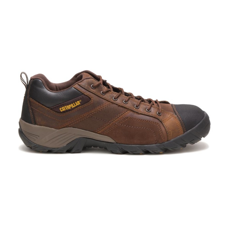 Caterpillar Argon Composite Neus Werkschoenen Heren Koffie | CAT394-NL