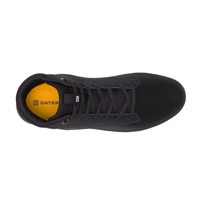 Caterpillar CODE Hex Hi Sneakers Dames Zwart | CAT536-NL