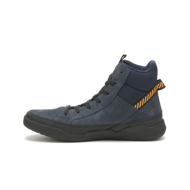 Caterpillar CODE Hex Hi Utility Sneakers Dames Donkerblauw | CAT565-NL