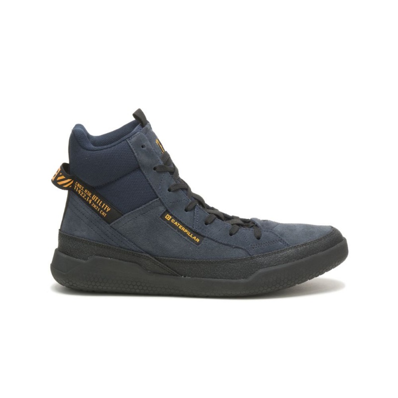 Caterpillar CODE Hex Hi Utility Sneakers Dames Donkerblauw | CAT565-NL