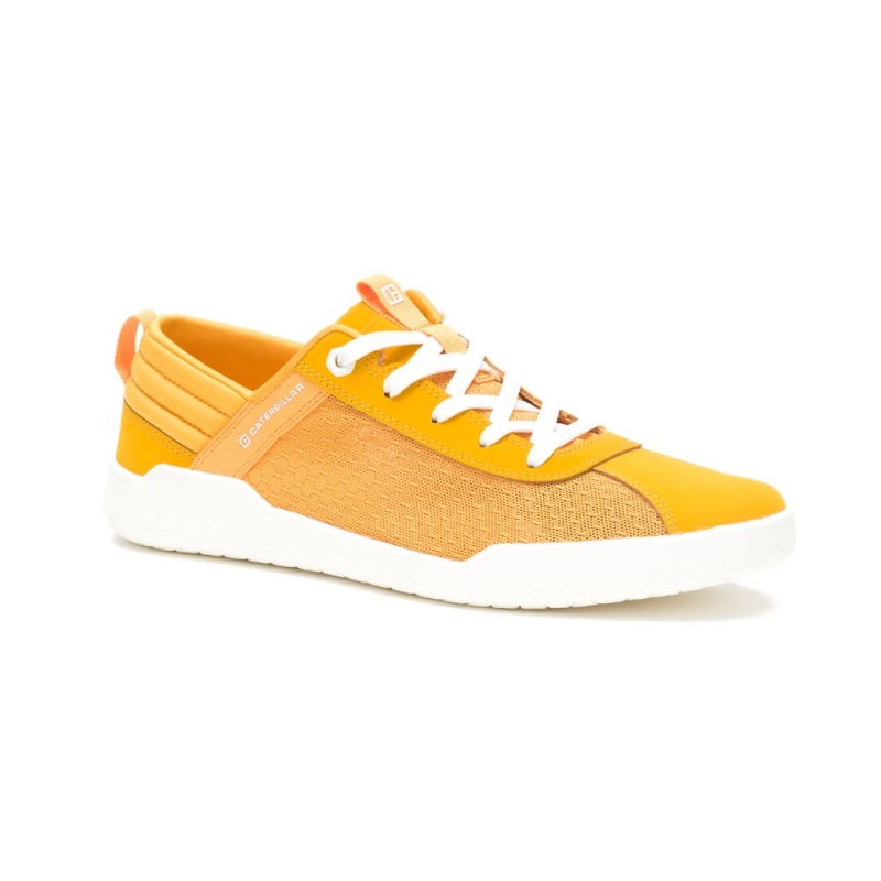 Caterpillar CODE Hex Vent Sneakers Dames Geel | CAT545-NL