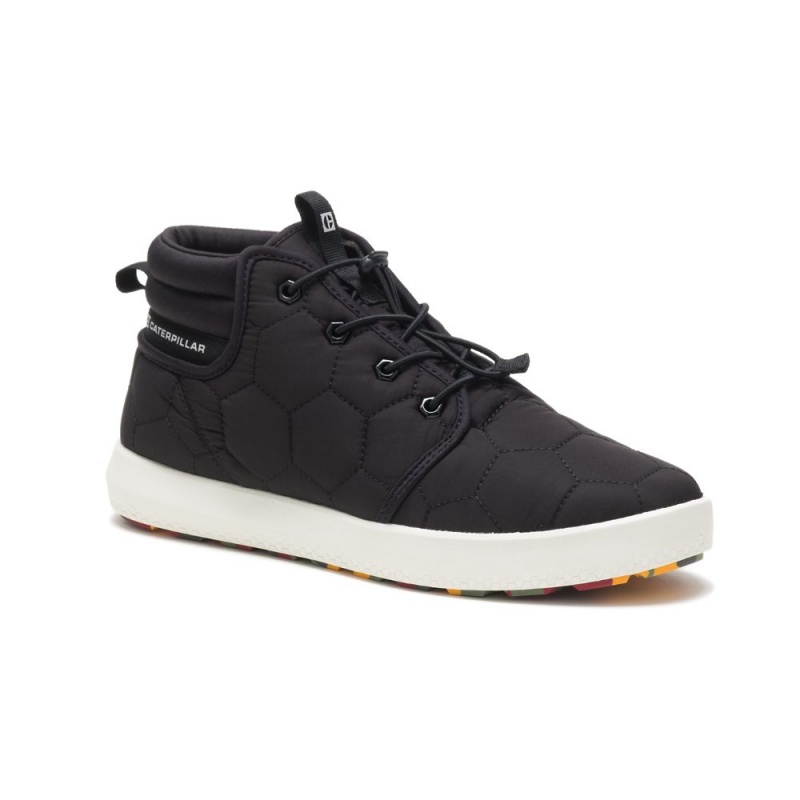 Caterpillar CODE Scout Mid Sneakers Dames Zwart | CAT522-NL