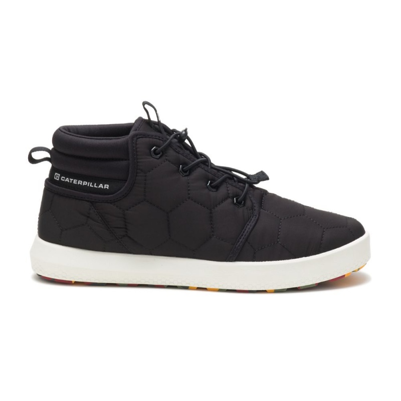 Caterpillar CODE Scout Mid Sneakers Heren Zwart | CAT300-NL