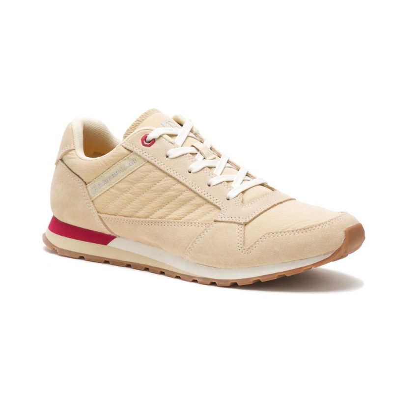 Caterpillar CODE Ventura Sneakers Heren Beige | CAT320-NL