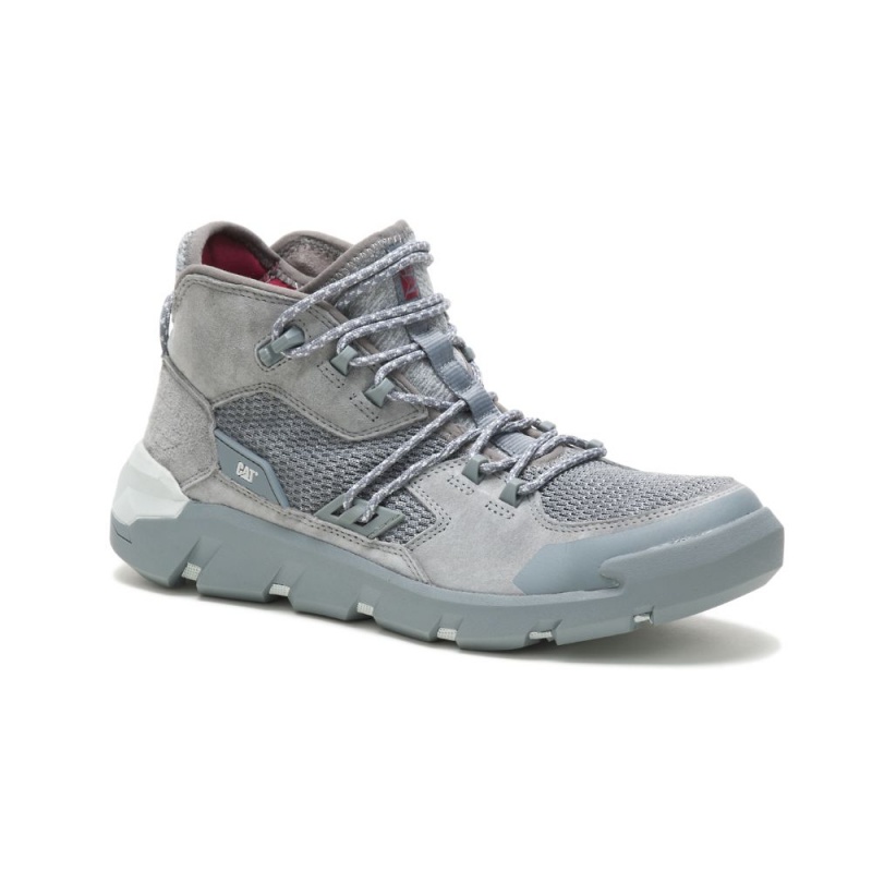 Caterpillar Crail Mid Sneakers Heren Zilver | CAT288-NL