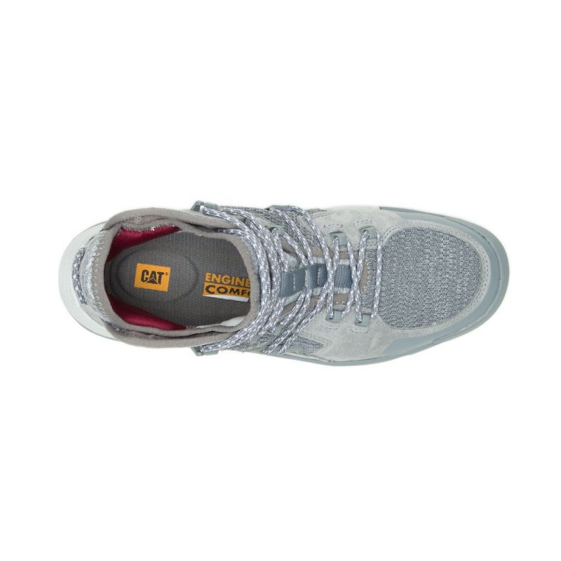 Caterpillar Crail Mid Sneakers Heren Zilver | CAT288-NL