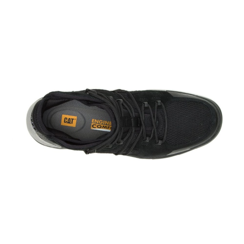 Caterpillar Crail Mid Sneakers Heren Zwart | CAT289-NL