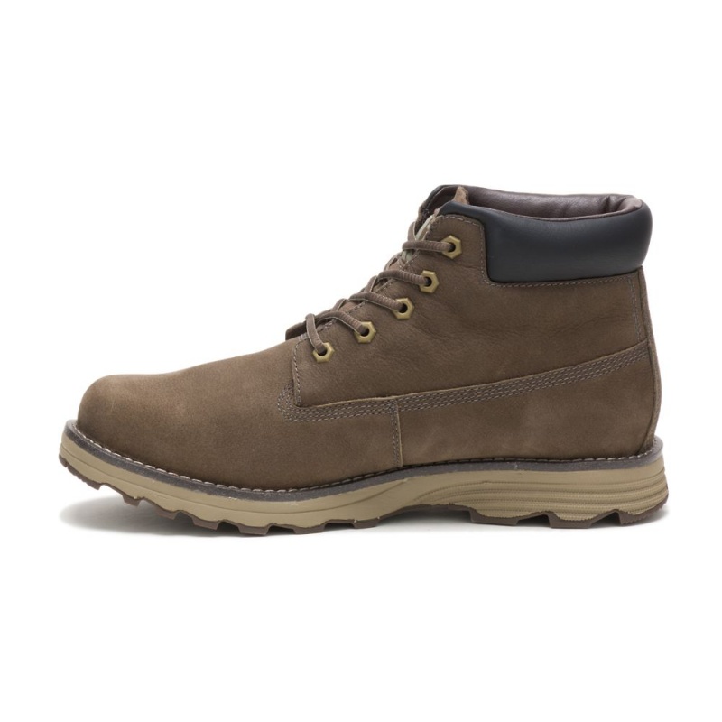 Caterpillar Founder Waterdichte Thinsulate™ Werklaarzen Heren Khaki | CAT180-NL