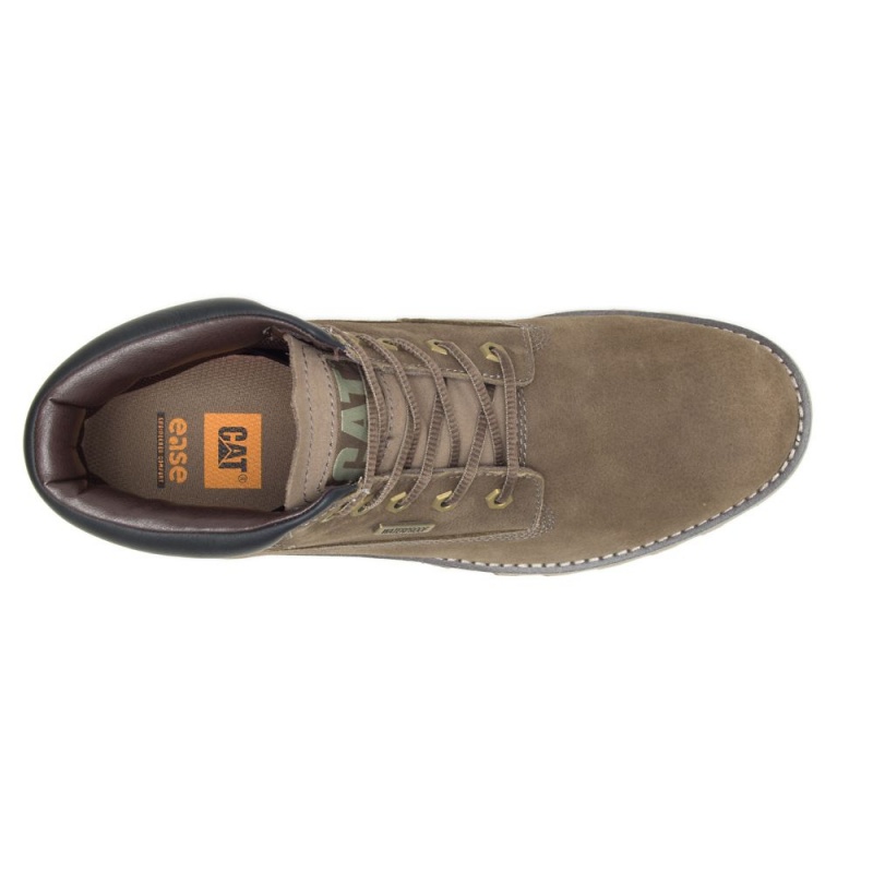 Caterpillar Founder Waterdichte Thinsulate™ Werklaarzen Heren Khaki | CAT180-NL