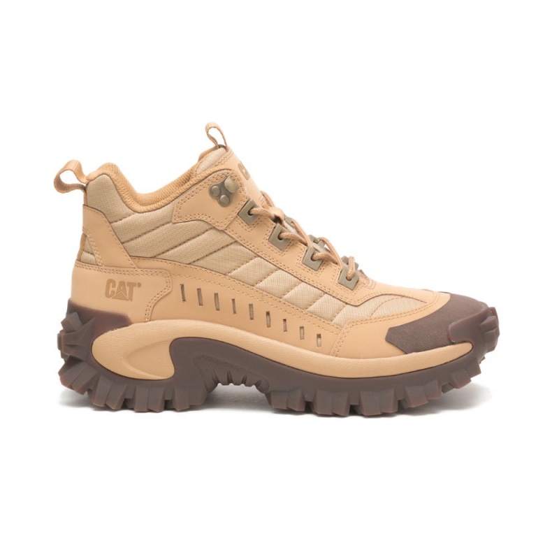 Caterpillar Intruder Mid Sneakers Heren Bruin | CAT350-NL