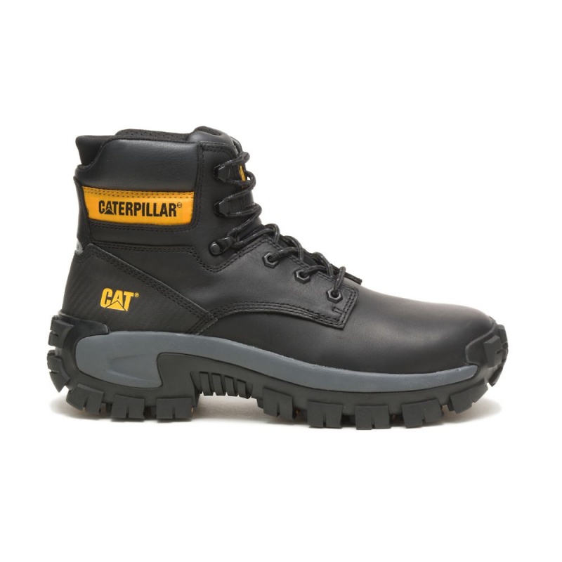 Caterpillar Invader Hi Steel Neus Veiligheidslaarzen Heren Zwart | CAT072-NL