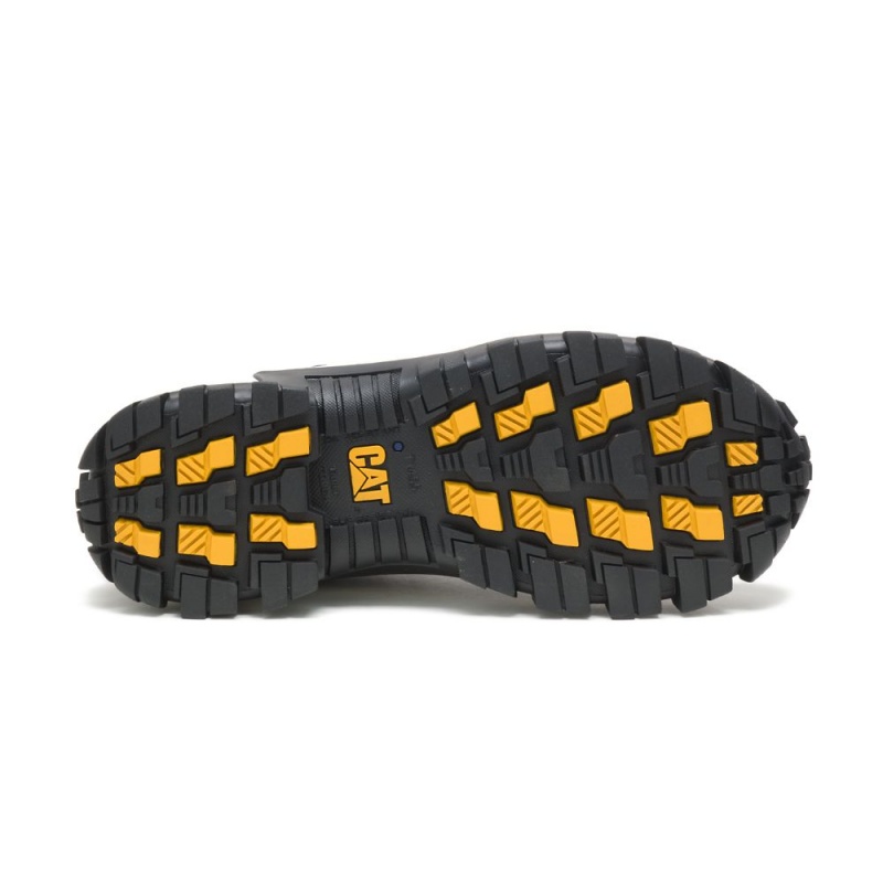 Caterpillar Invader Steel Neus Wandelschoenen Heren Zilver | CAT376-NL