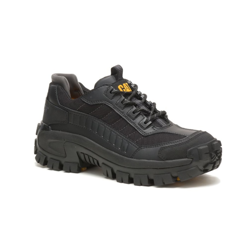 Caterpillar Invader Steel Neus Werkschoenen Heren Zwart | CAT403-NL