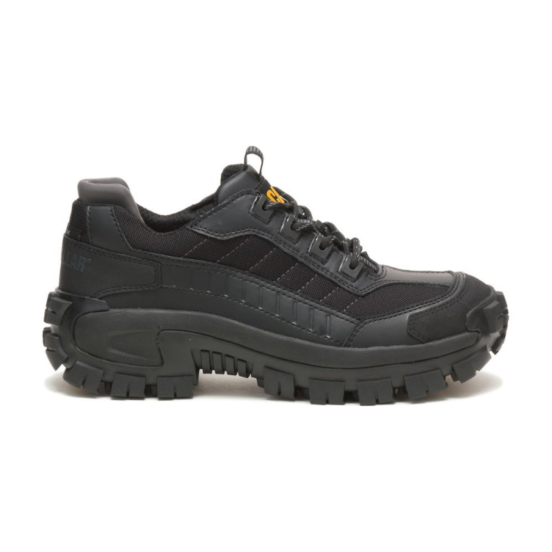 Caterpillar Invader Steel Neus Werkschoenen Heren Zwart | CAT403-NL