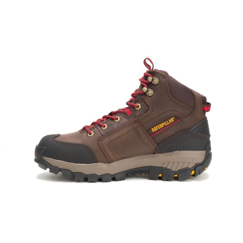 Caterpillar Navigator Waterdichte Hoge Sneakers Heren Bruin | CAT117-NL