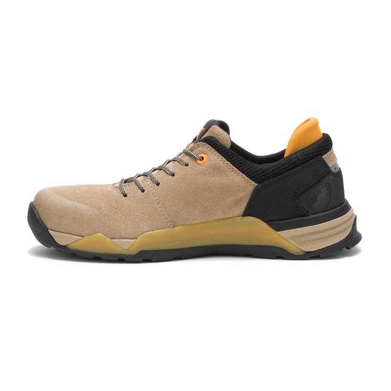 Caterpillar Sprint Suede Alloy Neus Wandelschoenen Heren Bruin | CAT372-NL