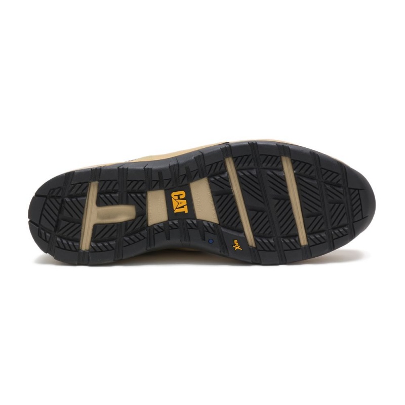 Caterpillar Sprint Suede Alloy Neus Wandelschoenen Heren Bruin | CAT372-NL