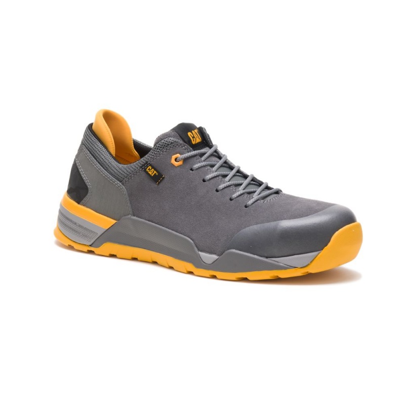 Caterpillar Sprint Suede Alloy Neus Werkschoenen Heren Grijs | CAT398-NL