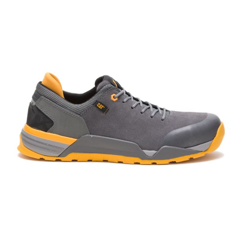 Caterpillar Sprint Suede Alloy Neus Werkschoenen Heren Grijs | CAT398-NL