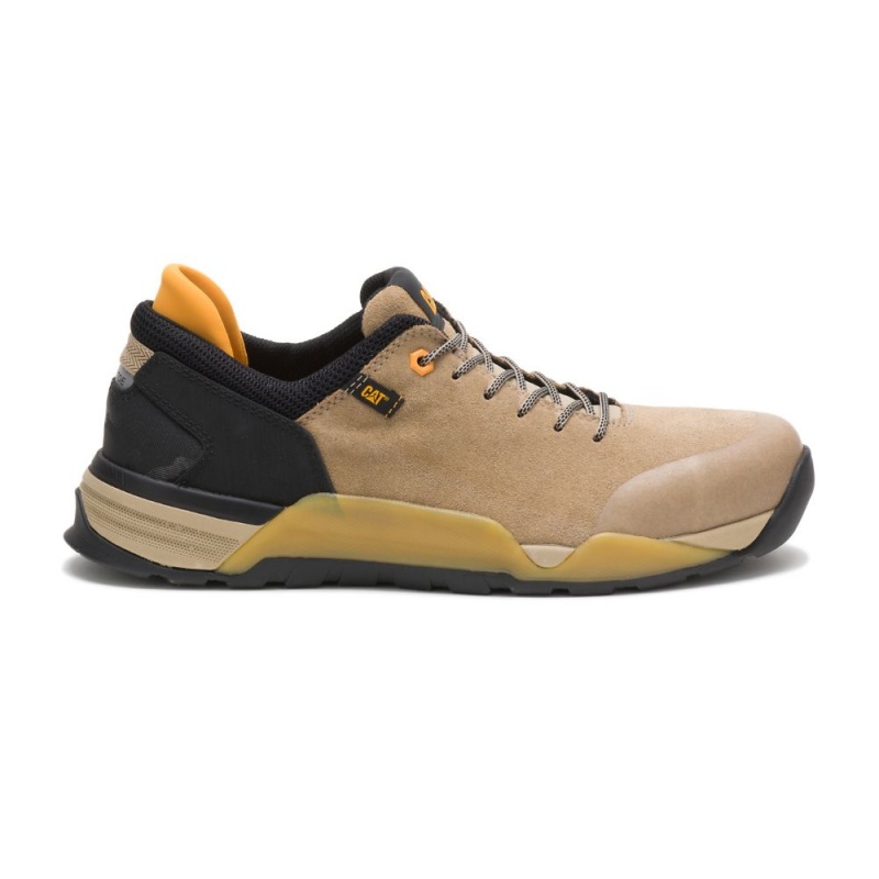 Caterpillar Sprint Suede Alloy Neus Werkschoenen Heren Bruin | CAT399-NL