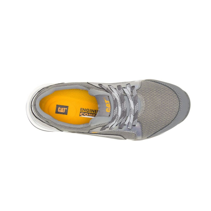 Caterpillar Sprint Textiel Alloy Neus Wandelschoenen Dames Grijs | CAT581-NL