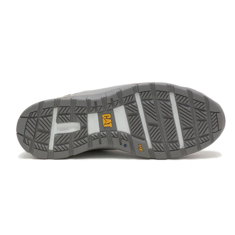 Caterpillar Sprint Textiel Alloy Neus Werkschoenen Heren Zilver | CAT401-NL