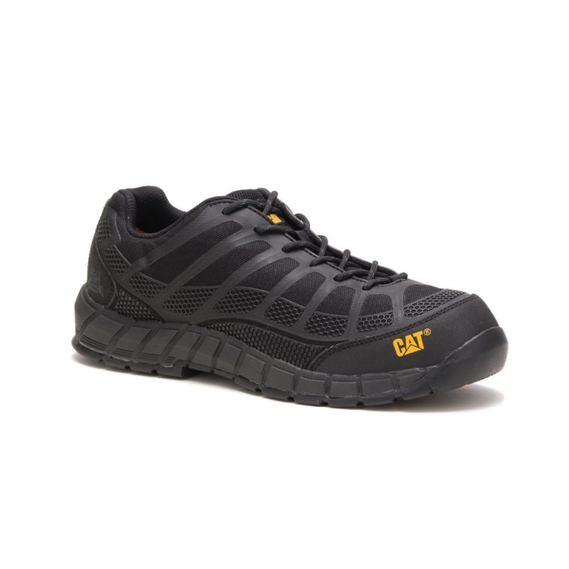 Caterpillar Streamline Composite Neus Werkschoenen Heren Zwart | CAT397-NL