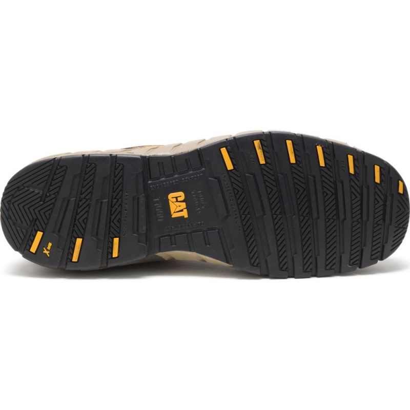 Caterpillar Streamline Leren Composite Neus Wandelschoenen Heren Bruin | CAT365-NL