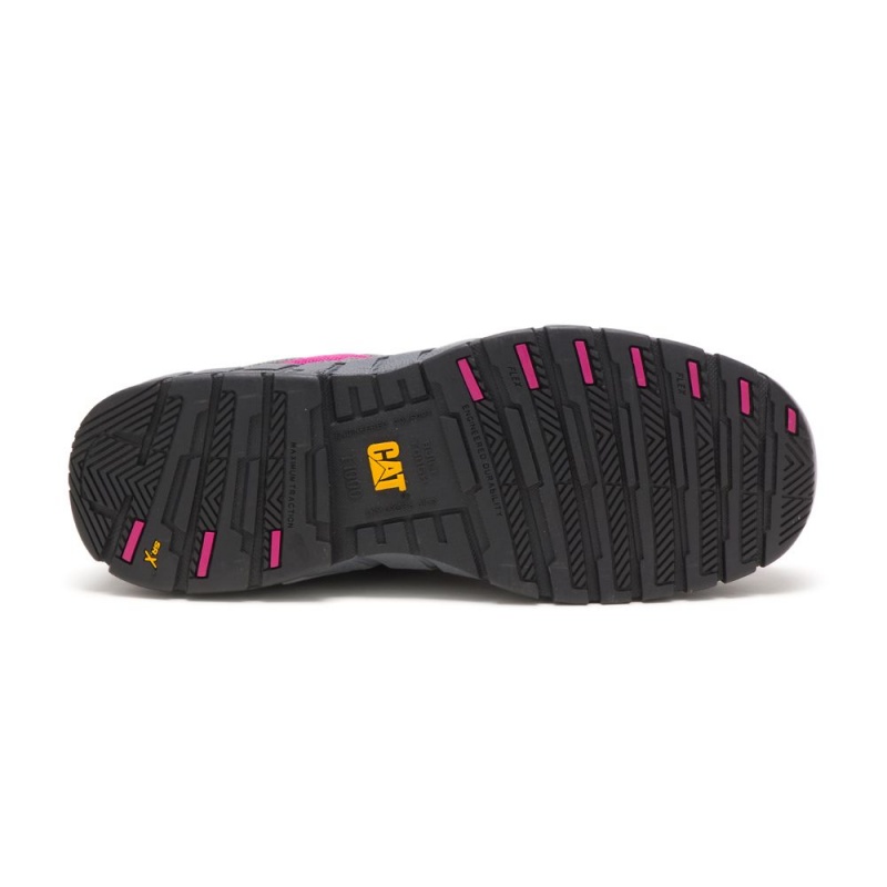 Caterpillar Switch Steel Neus Wandelschoenen Dames Roze | CAT578-NL