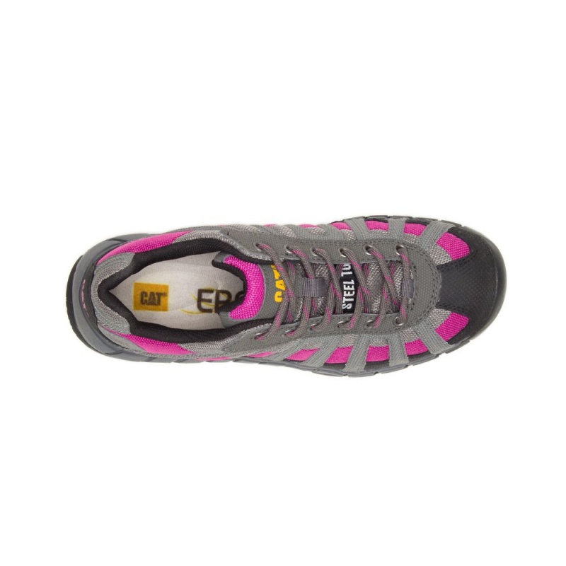 Caterpillar Switch Steel Neus Wandelschoenen Dames Roze | CAT578-NL