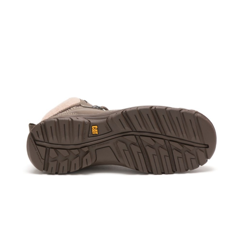 Caterpillar Tess Steel Neus Werklaarzen Dames Khaki | CAT488-NL