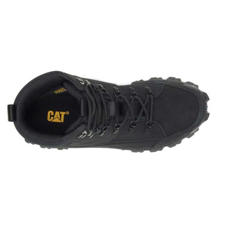 Caterpillar Trespass Hoge Sneakers Heren Zwart | CAT113-NL